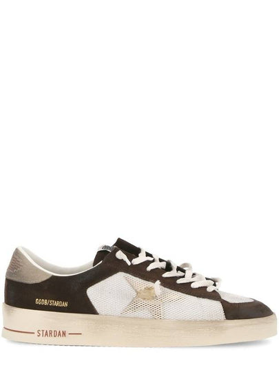 Stardan Leather Low Top Sneakers Brown - GOLDEN GOOSE - BALAAN 2