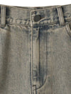 Dirty Washing Wide Jeans Dusty Grey - NOIRER - BALAAN 5