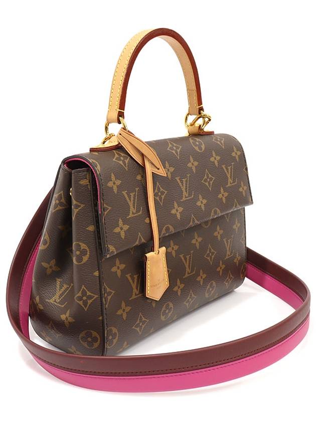 M42738 Monogram Canvas Fuchsia Bordeaux Red Cluny BB 2WAY - LOUIS VUITTON - BALAAN 3