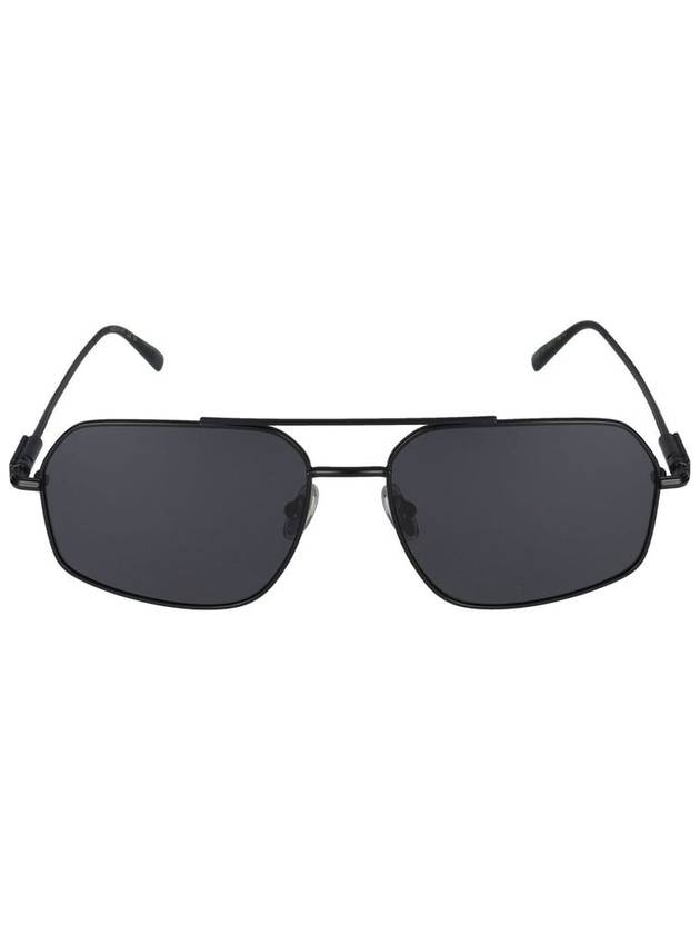 Salvatore Sunglasses SF313S 002 MATTE BLACK - SALVATORE FERRAGAMO - BALAAN 2