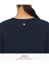 Calamai Print Long Sleeve T-shirt Navy - MAX MARA - BALAAN 7