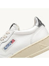 Medalist Silver Tab Low Top Sneakers White - AUTRY - BALAAN 5