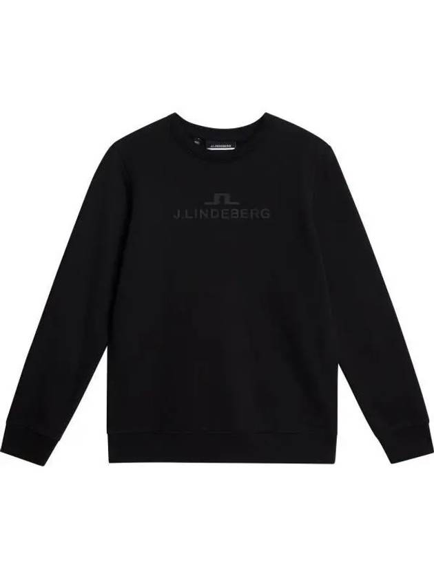 W Alpha Crew Neck AWJS08993 9999 Women's Alpha Crew Neck - J.LINDEBERG - BALAAN 2