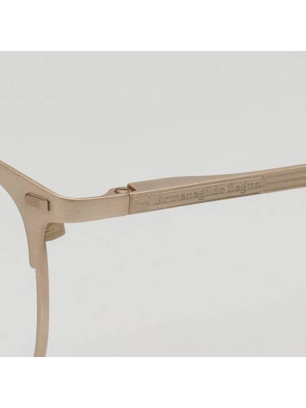 Eyewear Square Eyeglasses Gold - ERMENEGILDO ZEGNA - BALAAN 6