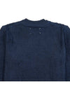 Raw Woven Knit Top Navy - MAISON MARGIELA - BALAAN 7