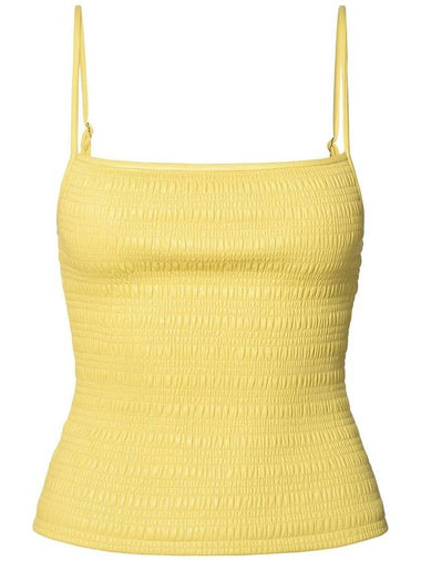 Nanushka 'Arenda' Tank Top In Lime Polyurethane Blend - NANUSHKA - BALAAN 1