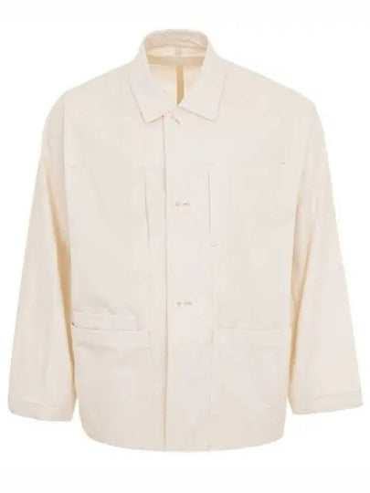 Boxy SB Workwear Jacket Pale Ecru - LEMAIRE - BALAAN 2