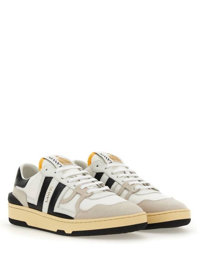 Clay Low Top Sneakers White - LANVIN - BALAAN 3