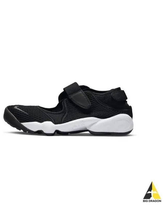 Air Rift Breathe Low Top Sneakers Black - NIKE - BALAAN 2