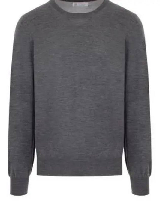 Cashmere Silk Knit Top Grey - BRUNELLO CUCINELLI - BALAAN 2