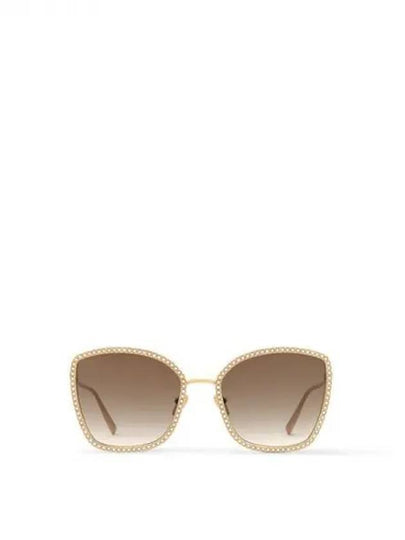 Eyewear LV Link One Pearly Butterfly Sunglasses Gold - LOUIS VUITTON - BALAAN 2