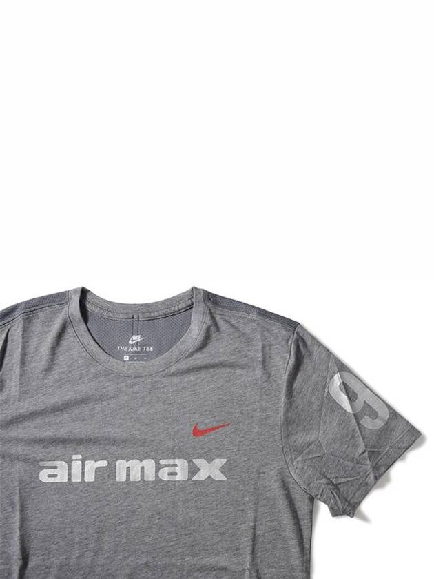 01856441091Air Max 97 TshirtGray - NIKE - BALAAN 4