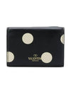 Rockstud Dot Coin Card Bill Wallet QW1P0Q47 - VALENTINO - BALAAN 2