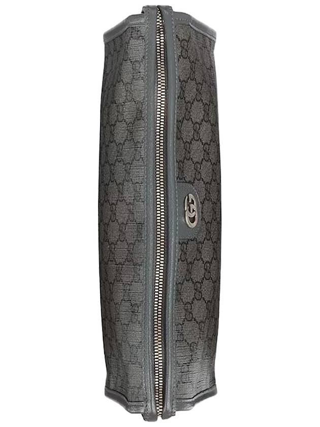 Ophidia GG Toiletry Clutch Bag Grey - GUCCI - BALAAN 7