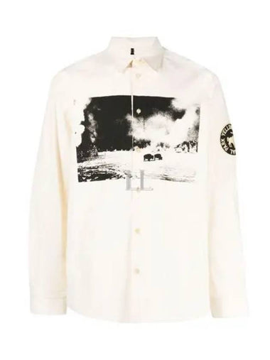 Yellowstone Print Shirt Natural White 23A28OAY18COT00832108 - OAMC - BALAAN 1