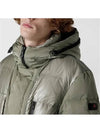 JUKE Hooded Down Parka Khaki - PEUTEREY - BALAAN 3