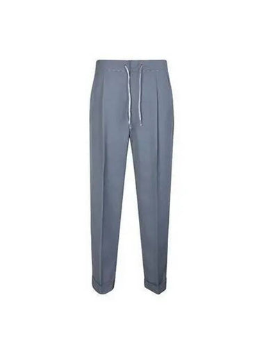 Drawstring Pants Light Blue S50KA0623 S53763 - MAISON MARGIELA - BALAAN 1