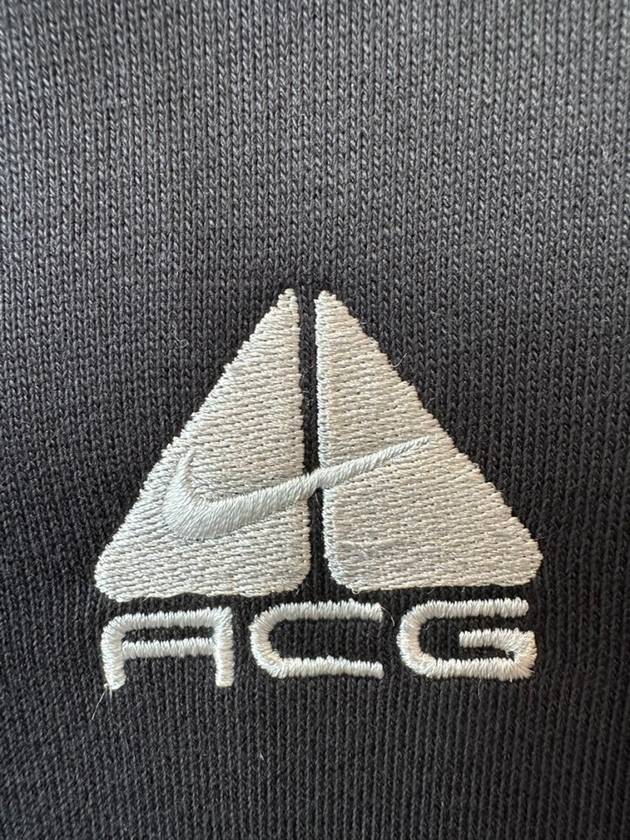 ACG Therma Fit Tough Knit Fleece Pullover Hoodie Black - NIKE - BALAAN 3