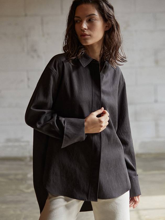 Cuff Long Shirt Black - ARIFF - BALAAN 4