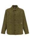 Floral Print Over Long Sleeve Shirt Green - MAISON KITSUNE - BALAAN 1