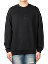 Marina Logo Patch Sweatshirt Black - STONE ISLAND - BALAAN 2