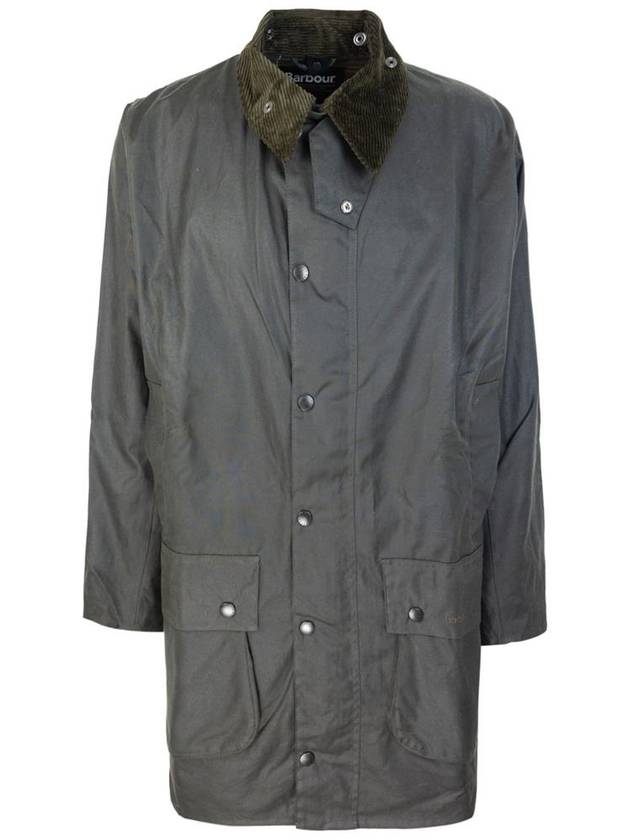 Northumbria contrast collar wax jacket MWX0009MWX - BARBOUR - BALAAN 2