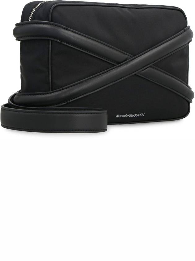 Harness Nylon Cross Bag Black - ALEXANDER MCQUEEN - BALAAN 4