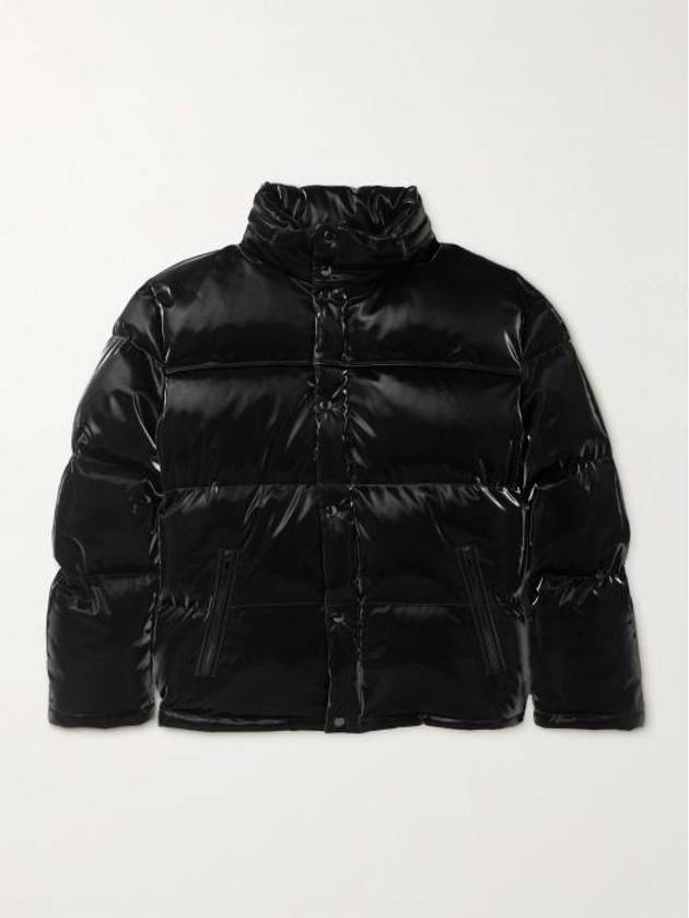 Quilted shell down for men s padding 671966 Y9F95 1000 - SAINT LAURENT - BALAAN 1