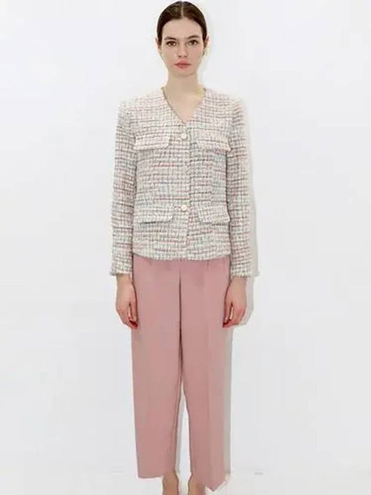 Pintuck Long Pants Pink - DAMAGE MNEMONIC - BALAAN 2