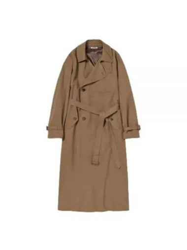 Coat A23AC01CG Free LIGHT BROWN CHAMBRAY - AURALEE - BALAAN 1