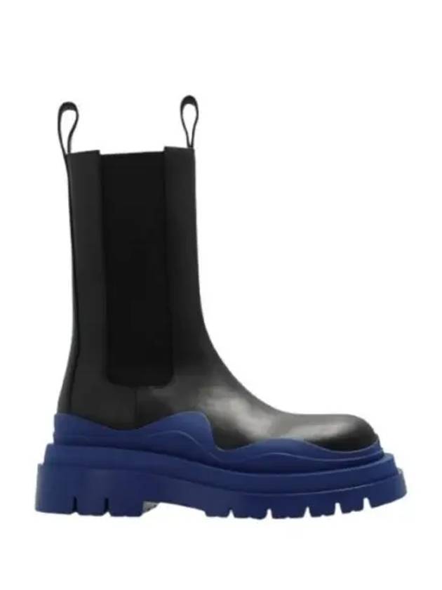 Tire Chelsea Boots Black Blue - BOTTEGA VENETA - BALAAN 2