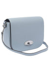 Darley Satchel Classic Grain Small Cross Bag Poplin Blue - MULBERRY - BALAAN 3