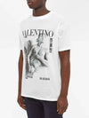 Archive Print Short Sleeve T-Shirt White - VALENTINO - BALAAN 4