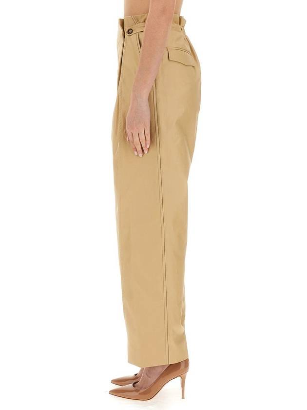 Victoria Beckham Pants Gathered Waist - VICTORIA BECKHAM - BALAAN 3