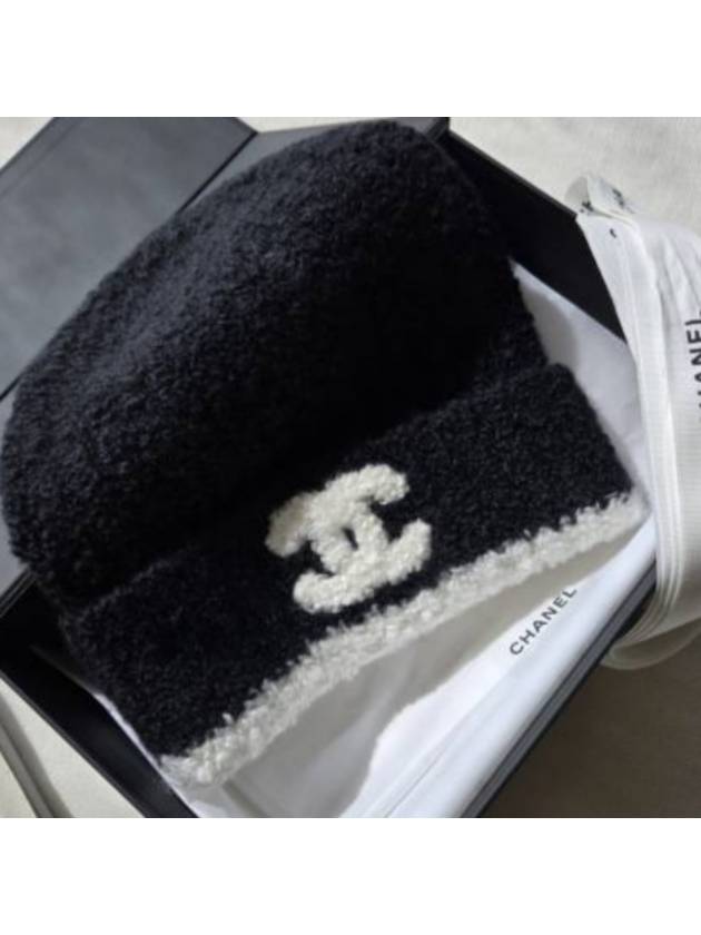 CC Logo Cashmere Silk Cloche Beanie Camel - CHANEL - BALAAN 5