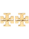 Logo Stud Earrings Gold - TORY BURCH - BALAAN 2