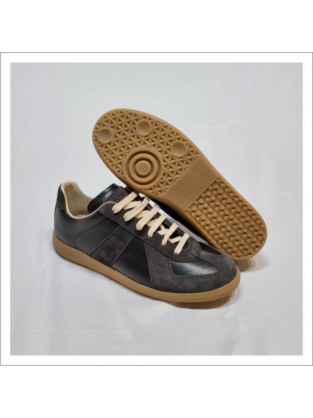 Replica Low Top Sneakers Black Brown - MAISON MARGIELA - BALAAN 8