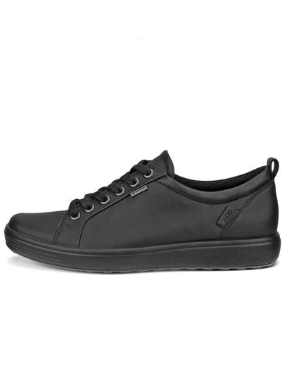 Soft 7 Gore-Tex Low Top Sneakers Black - ECCO - BALAAN 2