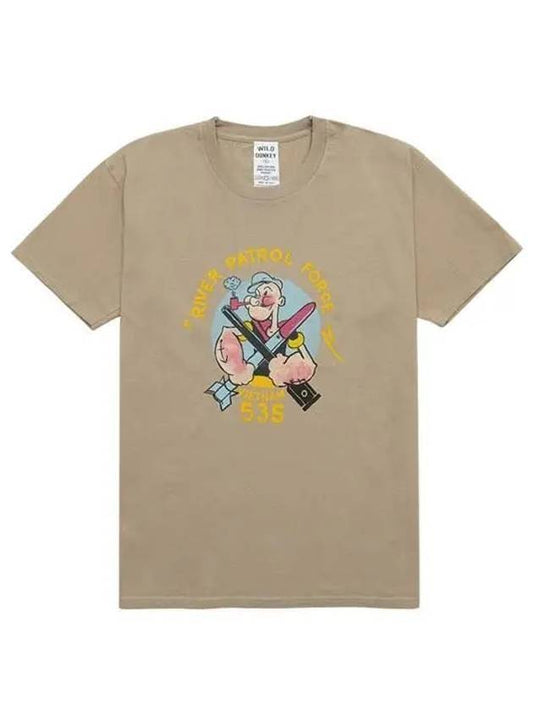 Patrole Short Sleeve T-Shirt Khaki - WILD DONKEY - BALAAN 1