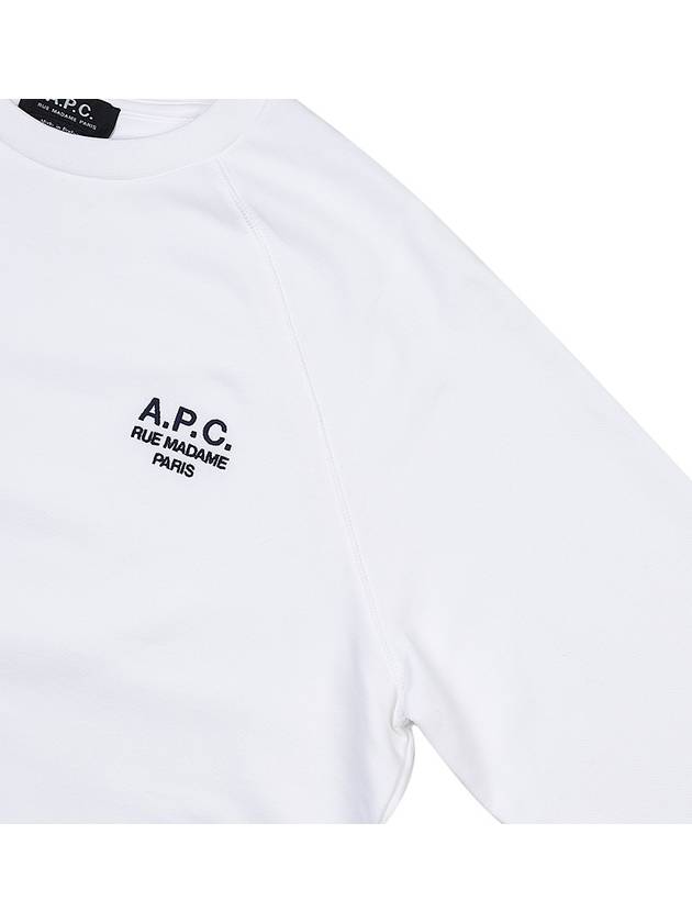 Sonia Cotton Sweatshirt White - A.P.C. - BALAAN 5