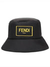 Roma Nylon Bucket Hat Black - FENDI - BALAAN 2