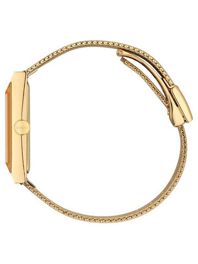 G-Frame Mesh Watch Gold - GUCCI - BALAAN 3