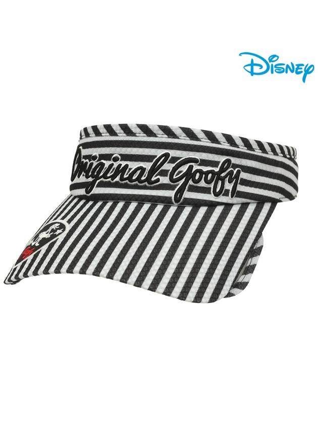 Men s Striped Sun Visor Cap DK2MAC034 - DISNEY GOLF - BALAAN 1