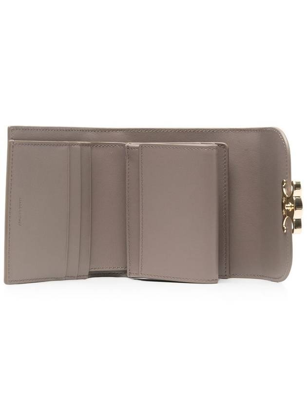 Shiny Triomphe Small Calfskin Half Wallet Acid Brown - CELINE - BALAAN 5