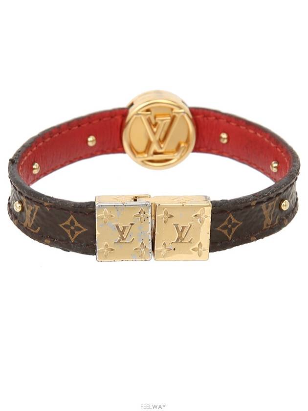 M6268E Bracelet LV Circle Reversible Double Sided - LOUIS VUITTON - BALAAN 3