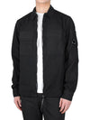 Taylon L Lens Shirt Jacket Black - CP COMPANY - BALAAN 4