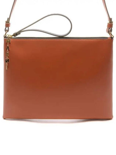 Two-Tone Leather Cross Bag Beige - MARNI - BALAAN 2