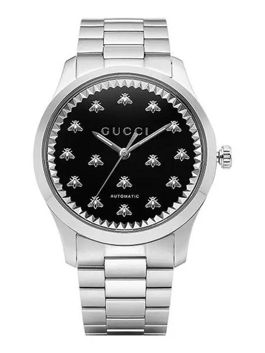 Men's G Timeless Automatic Metal Watch Silver - GUCCI - BALAAN 2