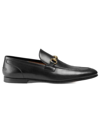 Jordaan Leather Loafers Black - GUCCI - BALAAN 2