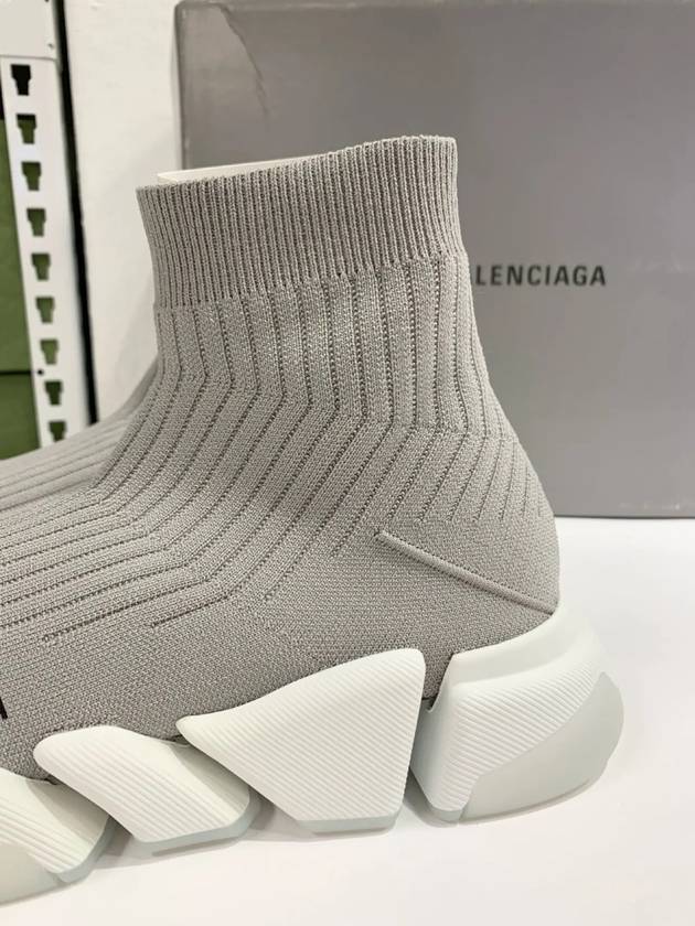 Speedrunner high top sneakers gray - BALENCIAGA - BALAAN 6